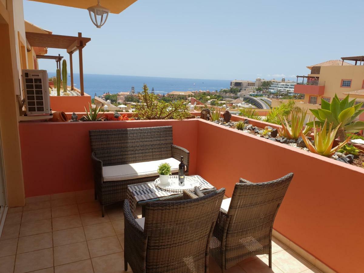 Terrazas Del Duque 2, Terrace, Sea View, Only 300 M To Beach, Heated Pool, Air Conditioning, Wifi Internet, Dishwasher, Washing Machine Costa Adeje  Bagian luar foto